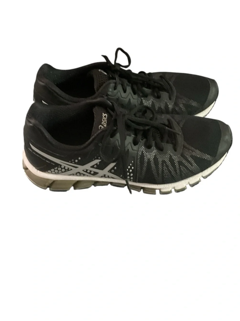 ASICS Black/White/Metallic Gel-Quantum I80 TR